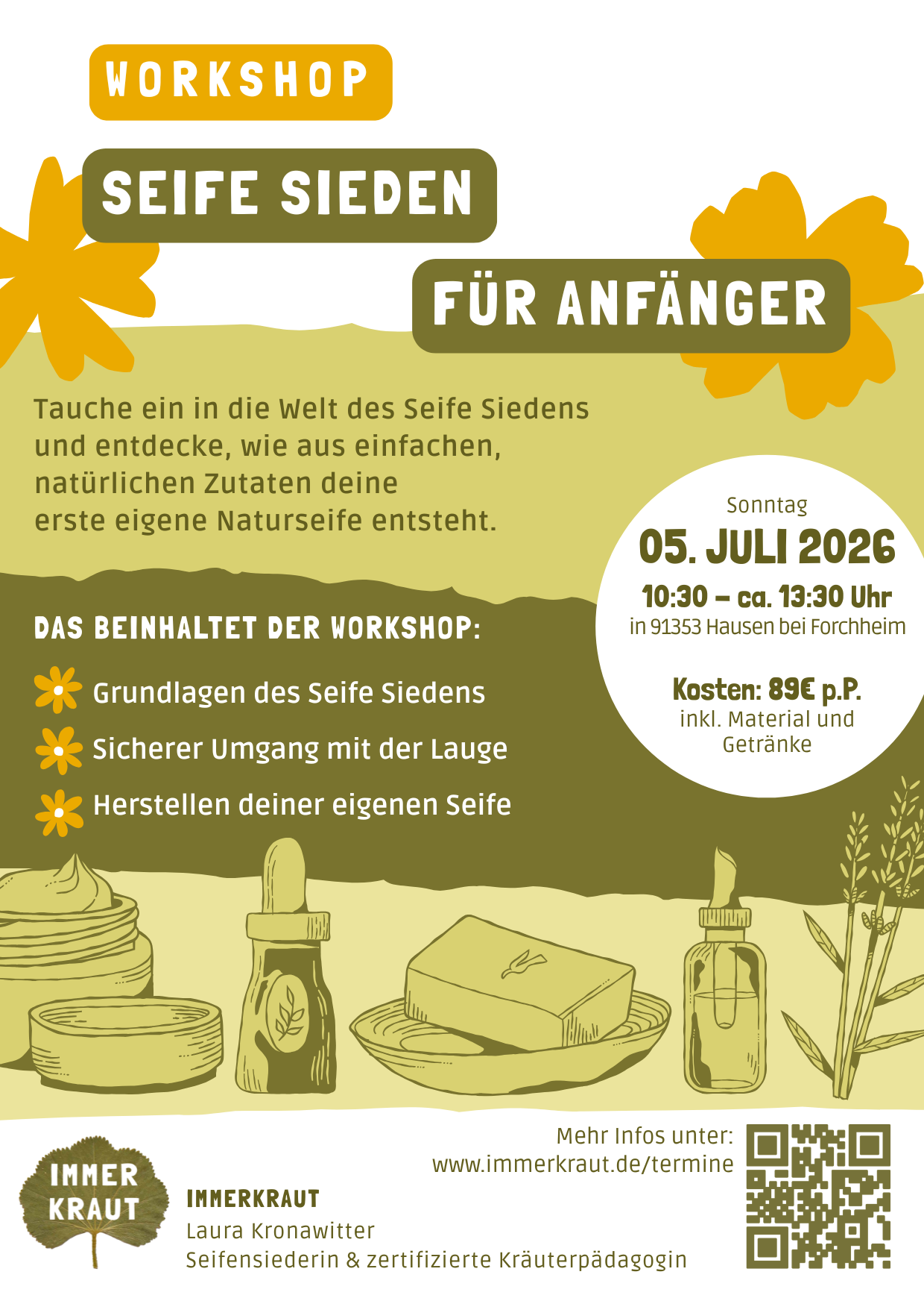 Workshops Seife sieden 2026