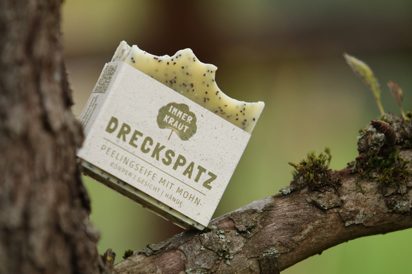 DRECKSPATZ - Peelingseife mit Mohn