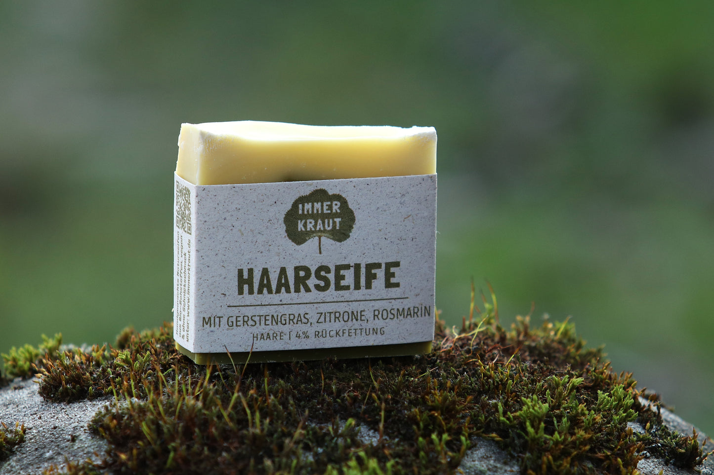 HAARSEIFE - mit Gerstengras, Zitrone, Rosmarin